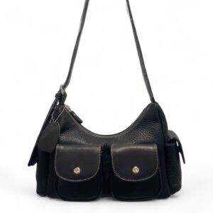 Picky Pocket Bag (Black White Line)