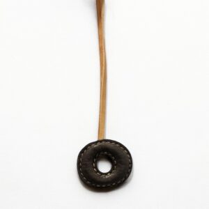 O Alphabet Genuine Leather bag charm Handmade & Unique